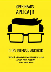 Afiș Mobile Bootcamp Ro