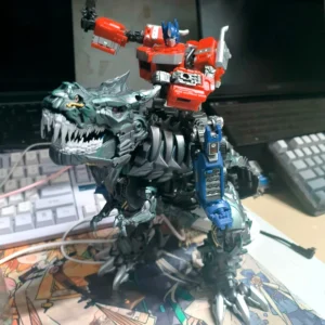 Grimlock's Unstoppable Evolution: Pure Transformer Gold